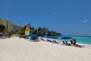 Relaxing at Dover Beach