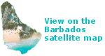 View point on Barbados satellite map